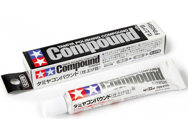 Tamiya poleringspasta, finish 