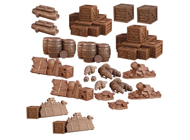 Terrain Crate Dungeon Debris Mantic Games - 24 dele 