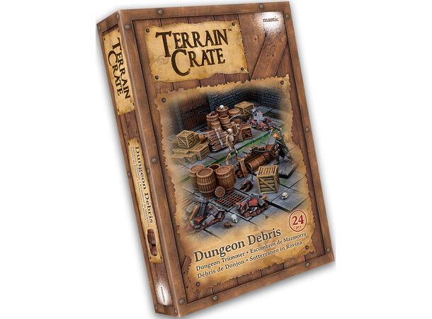 Terrain Crate Dungeon Debris Mantic Games - 24 dele 