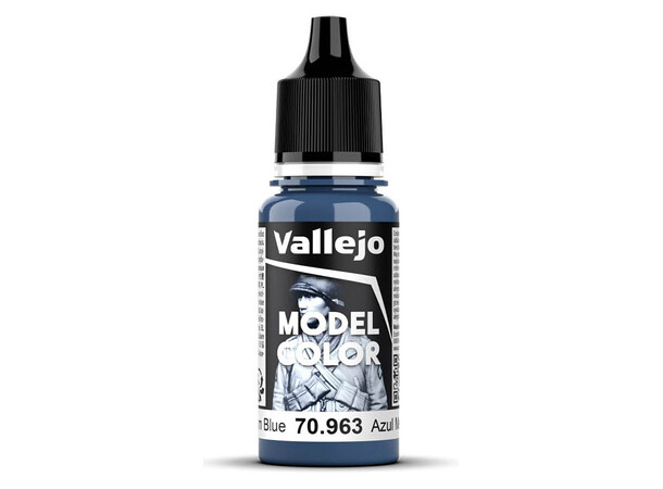 Vallejo Model Color Medium Blue 17 ml Svarer til 4307AP | 4659AP | XF-18 