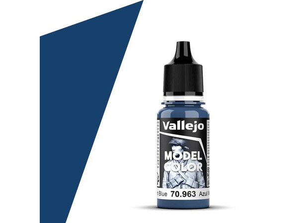 Vallejo Model Color Medium Blue 17 ml Svarer til 4307AP | 4659AP | XF-18 