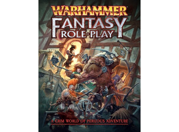 Warhammer RPG Rulebook Warhammer Fantasy  Rollespil 4. udgave 