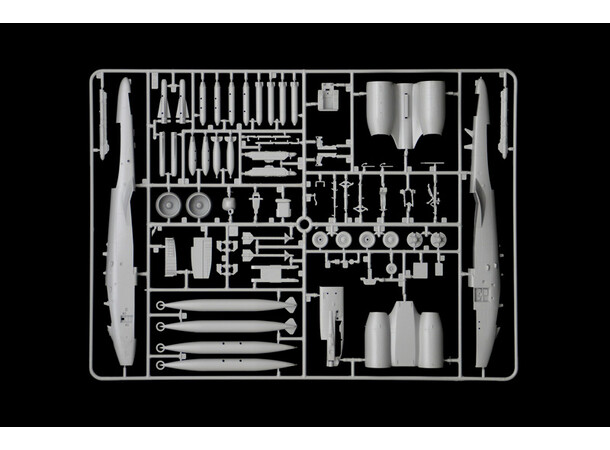 A-10 A/C Thunderbolt II Golfkrigen Italeri 1:72 byggesæt 