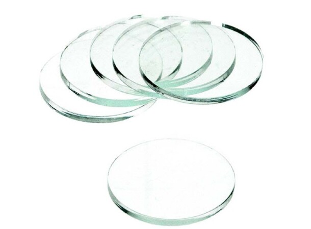 Akrylbaser, runde, 40 mm (10 stk) 