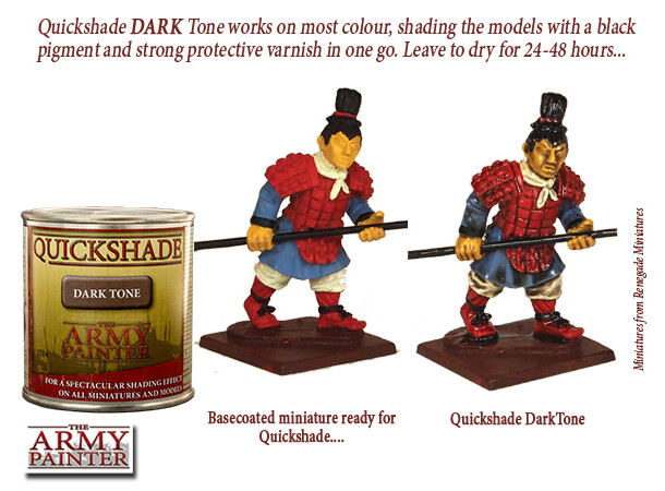 Army Painter Quickshade - Mørk tone Indeholder 250 ml 