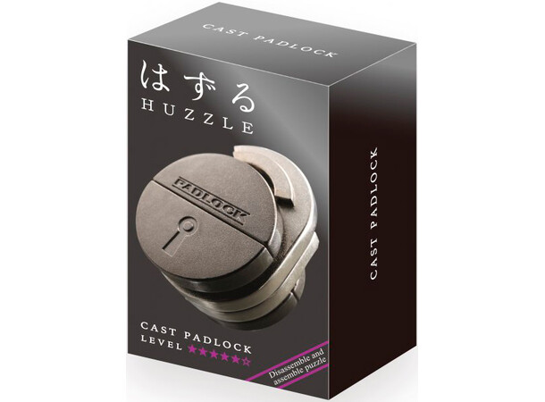 Cast Puzzle 5/6 Padlock tankespil Sværhedsgrad 5/6 
