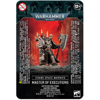 Chaos Space Marines Master of Executions Warhammer 40K