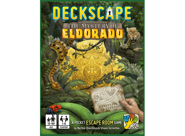 Deckscape Mystery of Eldorado Kortspil 
