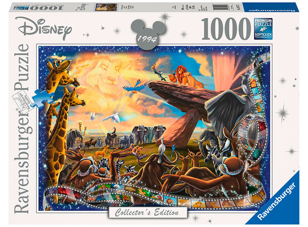 Disney Løvernes Konge 1000 brikker Ravensburger puslespil 