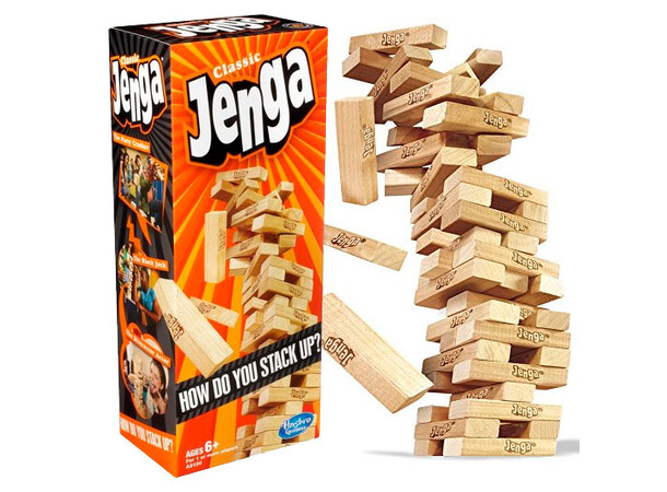 Jenga Klodser Brætspil Originalen! 