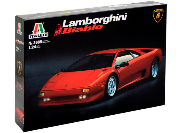 Lamborghini Diablo Italeri 1:24 byggesæt 