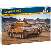 Leopard 2A4 Italeri 1:35 byggesæt