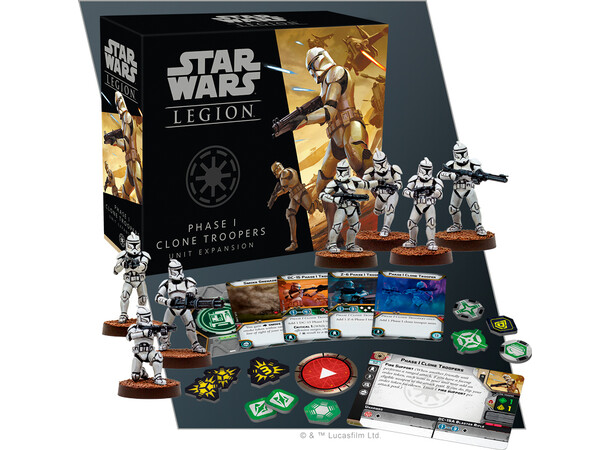 Star Wars Legion Phase I Clone Troopers 