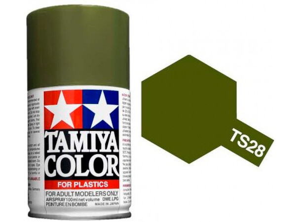 Tamiya Airspray TS-28 Olive Drab 2 Tamiya 85028 - 100 ml 