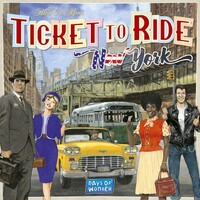 Ticket To Ride New York Brætspil Dansk udgave