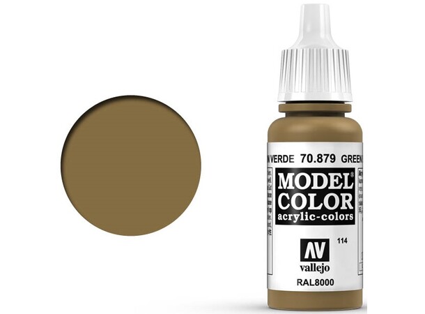 Vallejo Model Color Green Brown 17 ml 