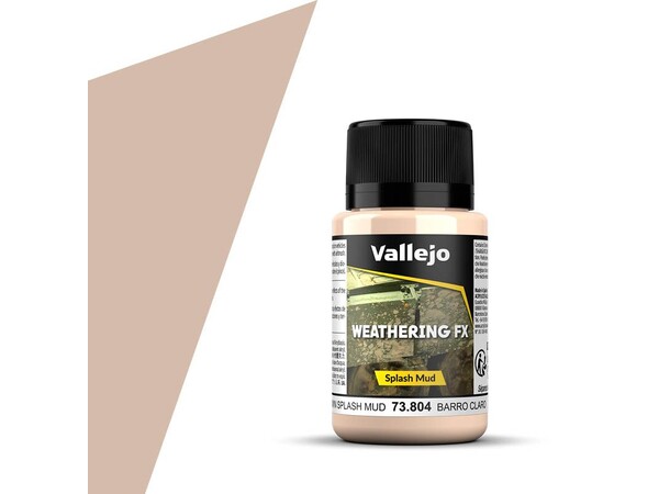 Vallejo Mud Splash Mud Light Brown 40 ml 