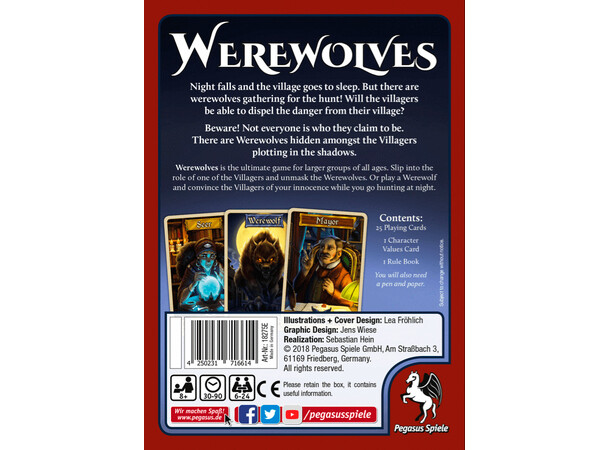 Werewolves Kortspil 