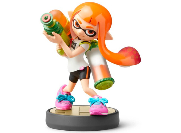 Amiibo Inkling Girl Super Mario Collection 