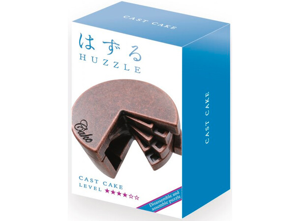 Cast Puzzle 4/6 Cake tankespil Sværhedsgrad 4/6 