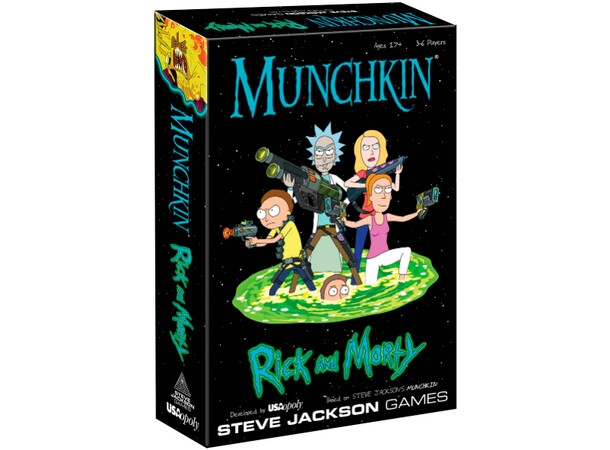 Munchkin Rick & Morty Kortspil 