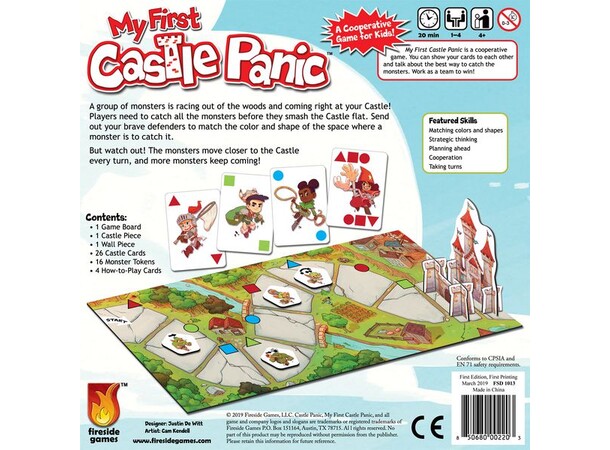 My First Castle Panic Brætspil 