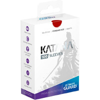 Sleeves Katana Rød 100 stk 66x91 Ultimate Guard Deck Protect