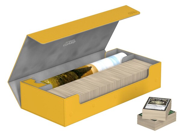 Superhive Xenoskin 550+ Amber Ultimate Guard - Til 550 kort 