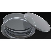 Akrylbaser, runde, 55 mm, klare (5 stk) 55 mm flybase