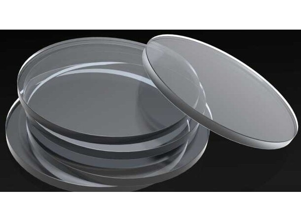Akrylbaser, runde, 55 mm, klare (5 stk) 55 mm flybase 