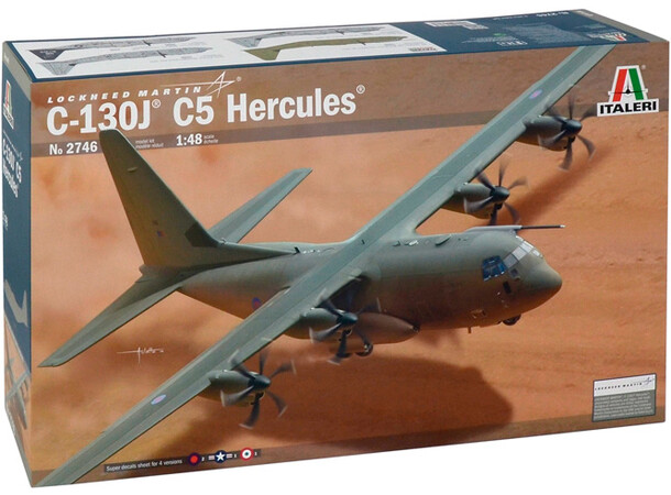 C-130J C5 Hercules Italeri 1:48 Byggesæt 
