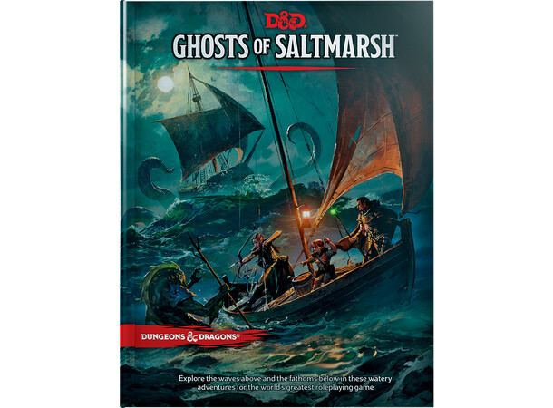 D&D Adventure Ghosts of Saltmarsh Dungeons & Dragons-scenarie niveau 1-12 