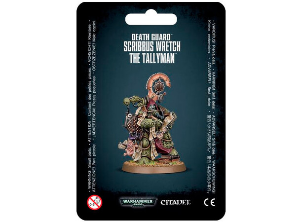 Death Guard Scribbus Wretch The Tallyman Warhammer 40K 