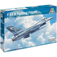 F-16 A Fighting Falcon 31,5 cm Italeri 1:48 Byggesæt