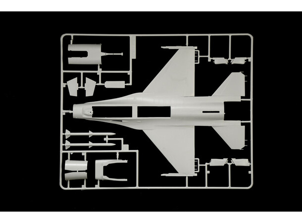F-16 A Fighting Falcon 31,5 cm Italeri 1:48 Byggesæt 