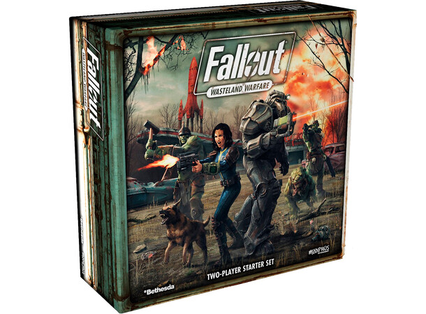 Fallout Wasteland Warfare Brætspil Hovedspil - Startpakke til 2 spillere 