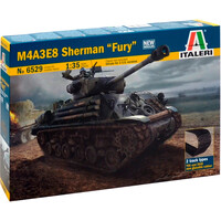 M4A3E8 Sherman Fury Italeri 1:35 byggesæt