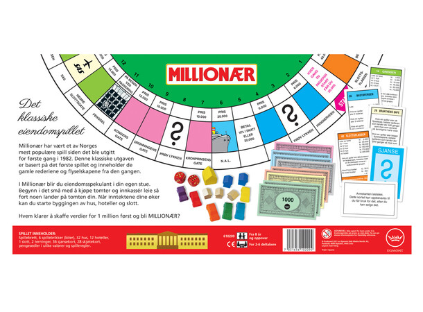 Millionær - NORSK 