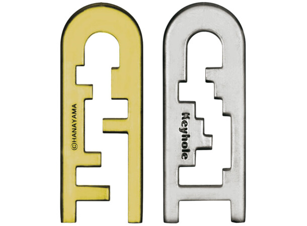 Cast Puzzle 4/6 Keyhole tankespil Sværhedsgrad 4/6 