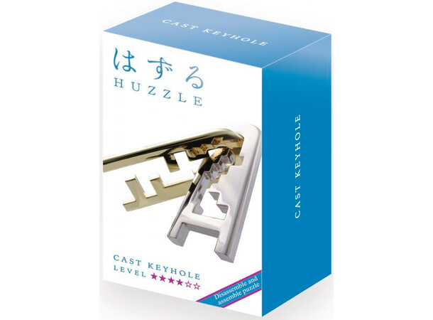 Cast Puzzle 4/6 Keyhole tankespil Sværhedsgrad 4/6 