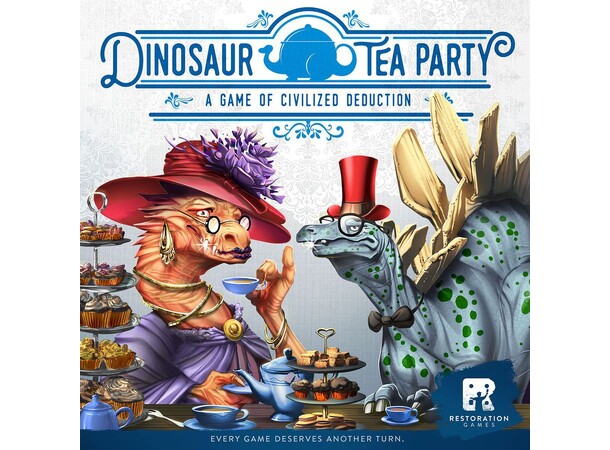 Dinosaur Tea Party Kortspil 