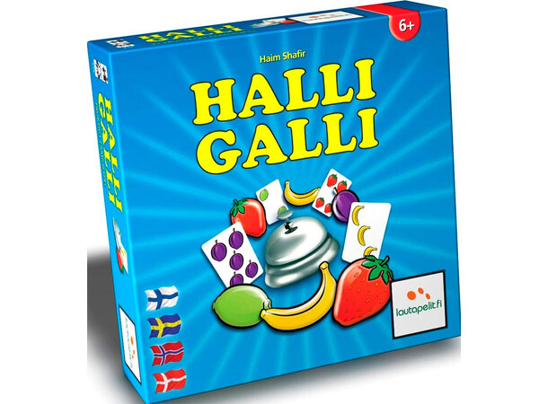 Halli Galli Brætspil Dansk udgave 