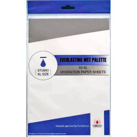 Hydration Paper Sheets StudioXL 20x30 cm 50 stk Redgrass Wet Palette Studio XL