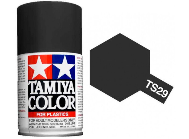 Tamiya Airspray TS-29 Semi Gloss Black Tamiya 85029 - 100 ml 