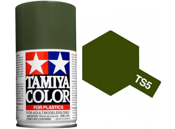Tamiya Airspray TS-5 Olive Drab Tamiya 85005 - 100 ml 