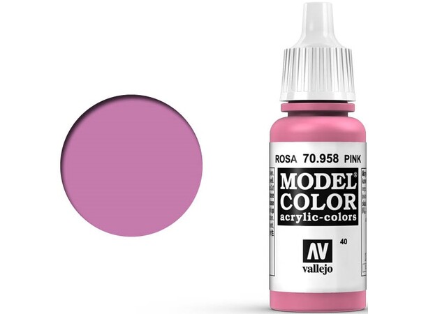 Vallejo Model Color Pink 17 ml Svarer til X-17 
