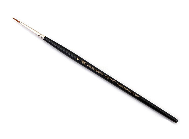 Winsor & Newton Series 7 størrelse 0 Kolinsky Sable - Størrelse 0 