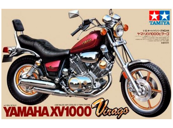 Yamaha XV1000 Virago Tamiya 1:12 byggesæt 