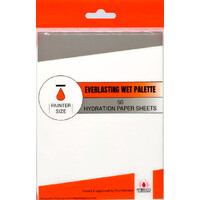 Hydration Paper Sheets Painter 15x20 cm 50 stk. til Redgrass Wet Palette Painter