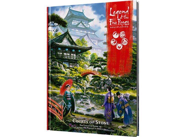 Legend of the 5 Rings RPG Courts Stone Legend of the Five Rings Sourcebook 